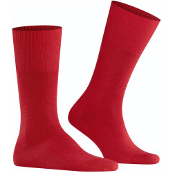 FALKE Airport Merino-Socken Herren scarlet 41-42