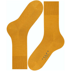 FALKE Airport Merino-Socken Herren curcuma 39-40
