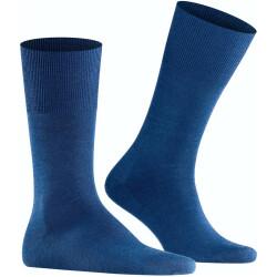 FALKE Airport Merino-Socken Herren royal blue 45-46