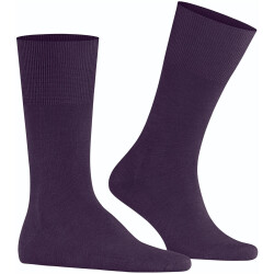 FALKE Airport Merino-Socken Herren wine berry 43-44