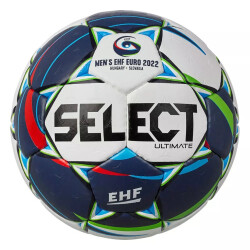 SELECT Ultimate EHF Euro Spiel Handball weiß/blau 2