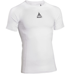 Select kurzarm Funktionsshirt Herren weiß S