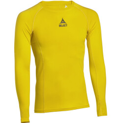 Select langarm Funktionsshirt Herren gelb S