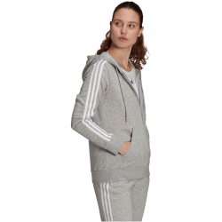 adidas Essentials French Terry 3-Streifen Kapuzenjacke Damen