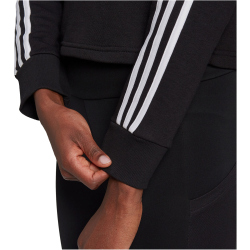 adidas Essentials 3-Streifen Cropped Hoodie Damen