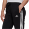 adidas Essentials Single Jersey 3-Streifen Jogginghose Damen 095A - black/white XS