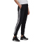 adidas Essentials Single Jersey 3-Streifen Jogginghose Damen GM5542 - black/white XS