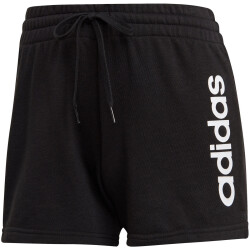 adidas Essentials Slim Logo Sweatshorts Damen black/white XS