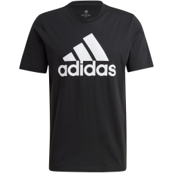 adidas Essentials Big Logo T-Shirt Herren black/white XL