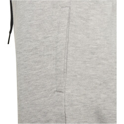 adidas Essentials French Terry Trainingshose Jungen medium grey heather/black 128