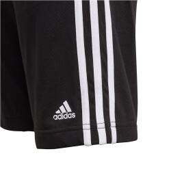 adidas Essentials 3-Streifen Sweatshorts Mädchen black/white 104