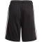 adidas Essentials 3-Streifen Sweatshorts Mädchen black/white 104