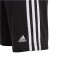 adidas Essentials 3-Streifen Sweatshorts Mädchen black/white 104