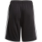 adidas Essentials 3-Streifen Sweatshorts M&auml;dchen GN4007 - black/white 104