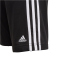 adidas Essentials 3-Streifen Sweatshorts M&auml;dchen GN4007 - black/white 104