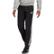 adidas Aeroready Essentials Tapered Cuff Woven 3-Streifen Trainingshose Herren GK8980 - black S