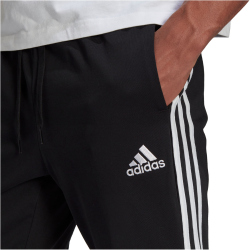 adidas Essentials Single Jersey Tapered Open 3-Streifen...