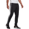 adidas Essentials Single Jersey Tapered Open 3-Streifen Jogginghose Herren GK8995 - black/white XS
