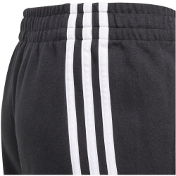 adidas 3-Streifen Tapered Leg Trainingshose Mädchen black/white 164
