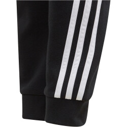 adidas 3-Streifen Tapered Leg Trainingshose Mädchen black/white 164