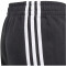 adidas 3-Streifen Tapered Leg Trainingshose Mädchen black/white 164