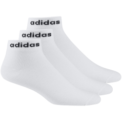 3er Pack adidas Non-Cushioned Ankle Socken white/black 37-39