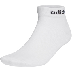 3er Pack adidas Non-Cushioned Ankle Socken white/black 37-39