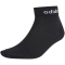 3er Pack adidas Half-Cushioned Ankle Socken black/white 43-45