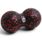 TRENDY SPORT Dupla Duo-Faszienball schwarz/rot 8 cm