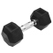TRENDY SPORT Hex Dumbbell Hantel sechseckig schwarz 3 kg