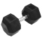 TRENDY SPORT Hex Dumbbell Hantel sechseckig schwarz 30 kg