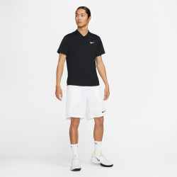 NIKECourt Dri-FIT Tennis Poloshirt Herren black/white S