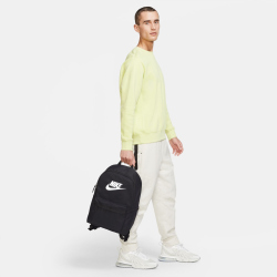 NIKE Heritage Rucksack 25L 010 - black/black/white