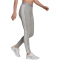 adidas Loungewear Essentials 3-Streifen Leggings Damen mgreyh/white XS