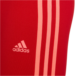 adidas Designed 2 Move 3-Streifen Leggings M&auml;dchen vivred/acired 164