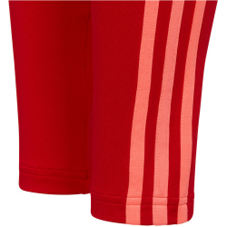 adidas Designed 2 Move 3-Streifen Leggings M&auml;dchen vivred/acired 164