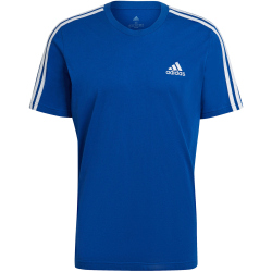 adidas Essentials 3-Streifen T-Shirt Herren royblu/white S