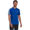 adidas Essentials 3-Streifen T-Shirt Herren royblu/white S