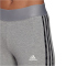 adidas Loungewear Essentials 3-Streifen Leggings Damen HE7016 - medium grey heather XS