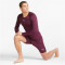 PUMA LIGA Baselayer langarm Funktionsshirt Herren 57 - grape wine M