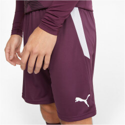PUMA teamLIGA Trainingsshorts Herren grape wine/puma white XXL