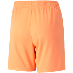 PUMA teamLIGA Shorts Kinder neon citrus/puma black 176