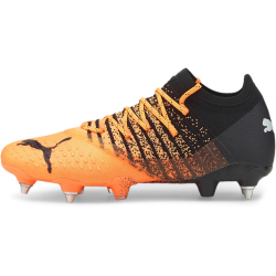 PUMA Future Z 1.3 MxSG Stollen-Fu&szlig;ballschuhe Herren neon citrus/puma black/puma white 37.5