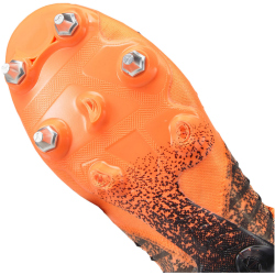 PUMA Future Z 1.3 MxSG Stollen-Fu&szlig;ballschuhe Herren neon citrus/puma black/puma white 37.5