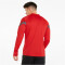 PUMA teamFINAL Training 1/4-Zip Top Slim Fit Herren puma red/smoked pearl/puma silver M