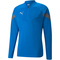 PUMA teamFINAL Training 1/4-Zip Top Slim Fit Herren electric blue lemonade/smoked pearl/puma silver XL