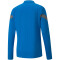 PUMA teamFINAL Training 1/4-Zip Top Slim Fit Herren electric blue lemonade/smoked pearl/puma silver S
