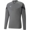 PUMA teamFINAL Training 1/4-Zip Top Slim Fit Herren smoked pearl/puma black/puma silver XL