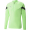 PUMA teamFINAL Training 1/4-Zip Top Slim Fit Herren fizzy lime/puma black/puma silver XXL