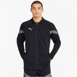 PUMA teamFINAL Trainingsjacke Herren puma black/smoked pearl/puma silver L
